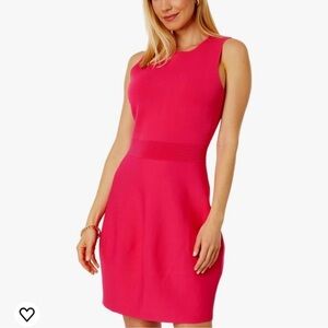 NEW Ted Baker Gorjeta Knit Sheath Dress in Pink Size 0 US 0-2
